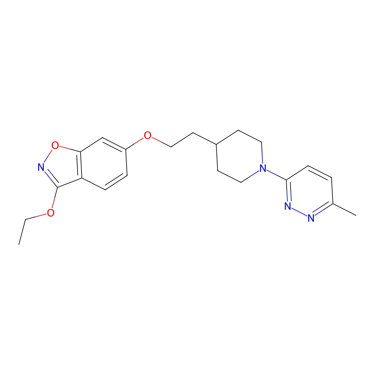 Vapendavir molecular structure, CAS 439085-51-5