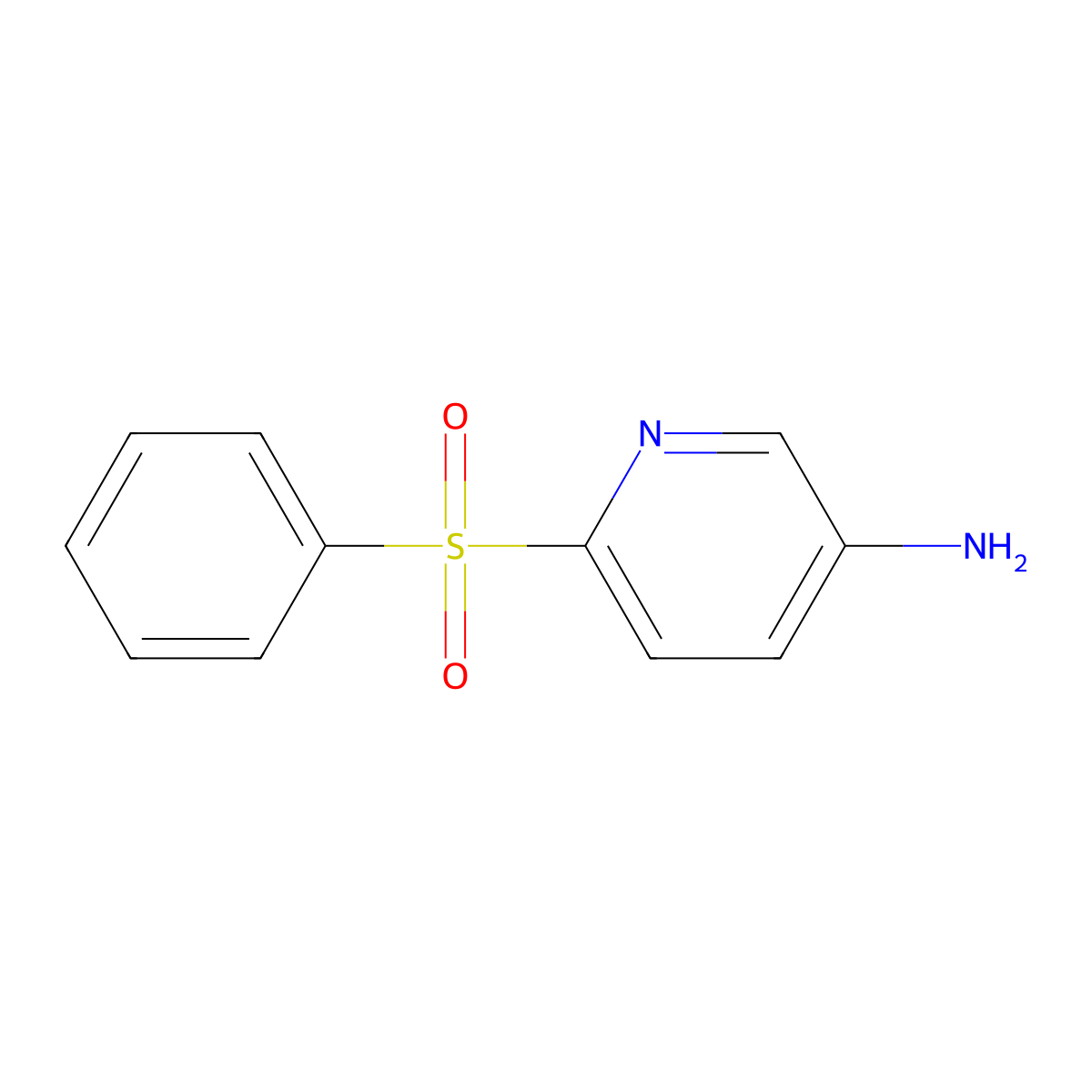 6-(Benzenesulfonyl)pyridin-3-amine molecular structure, CAS 439109-71-4