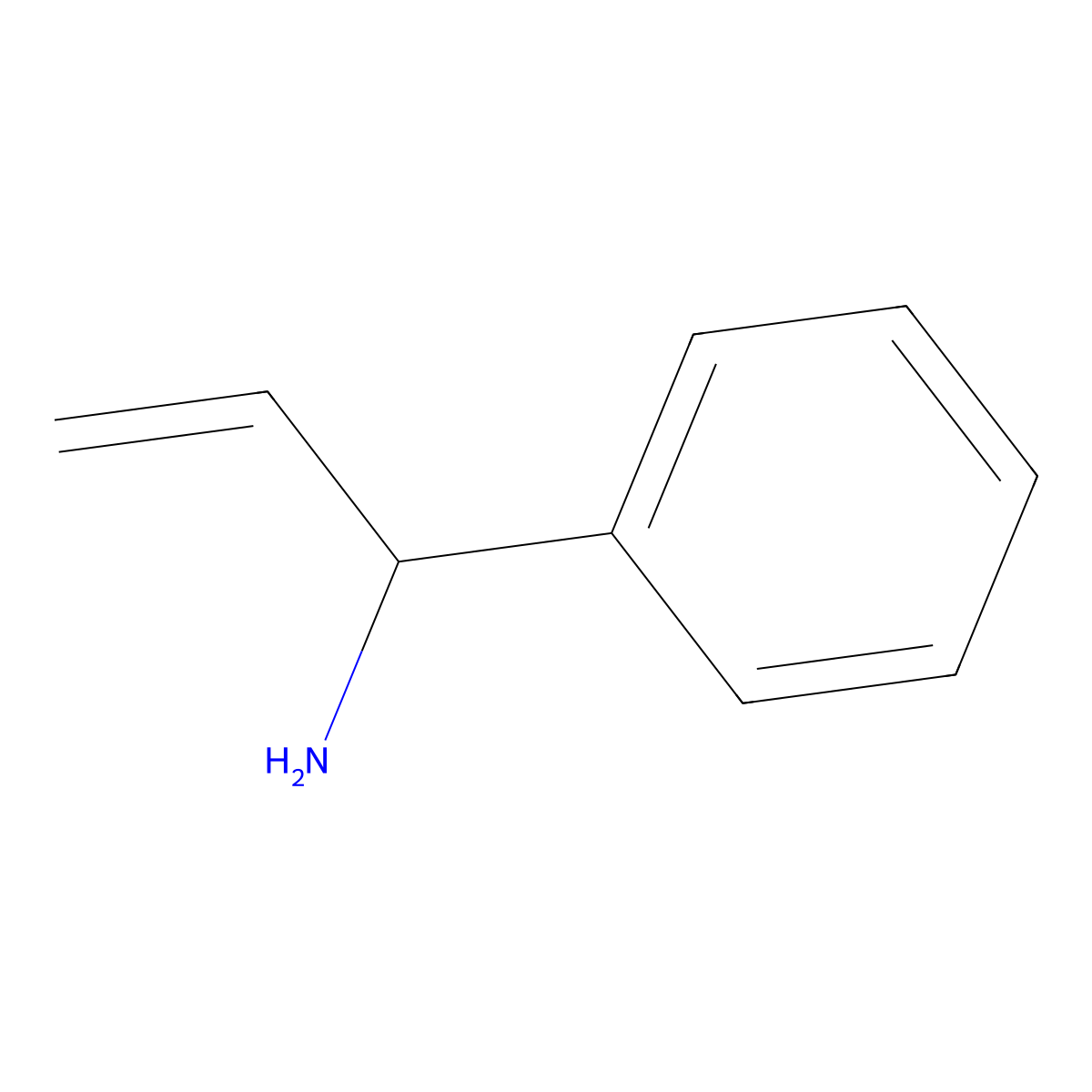 1-Phenyl-1-aminomethylethene molecular structure, CAS 4393-21-9