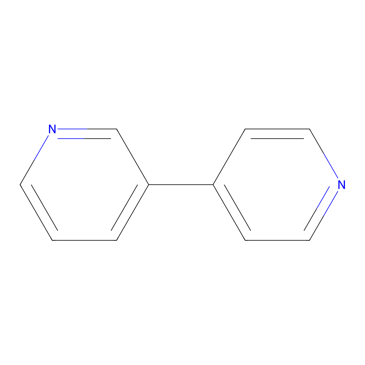 3,4'-Bipyridine molecular structure, CAS 4394-11-0