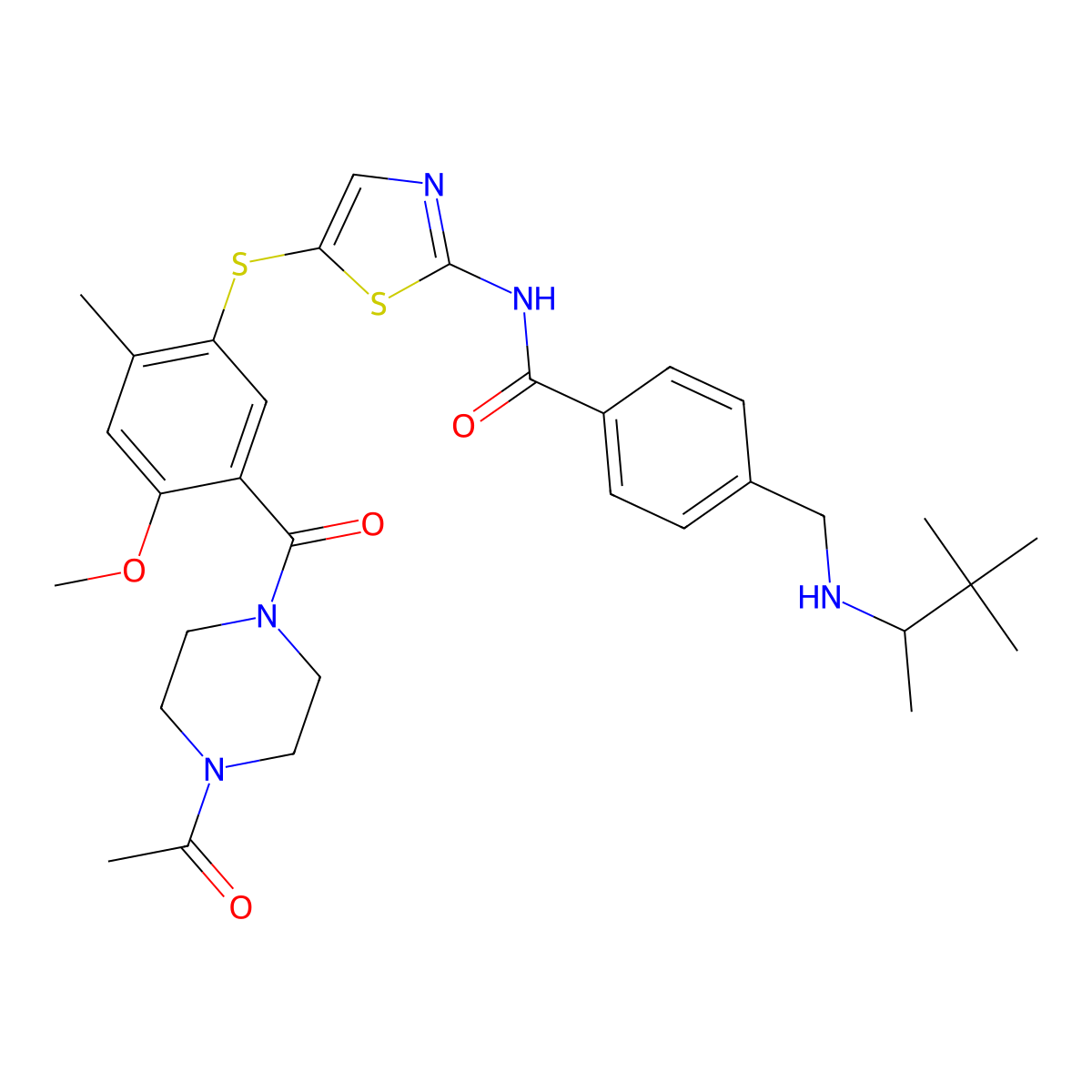 Bms-509744 molecular structure, CAS 439575-02-7