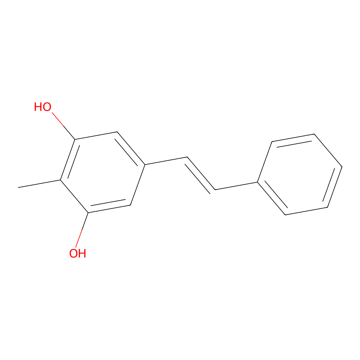 4'-Methylpinosylvin molecular structure, CAS 439697-22-0
