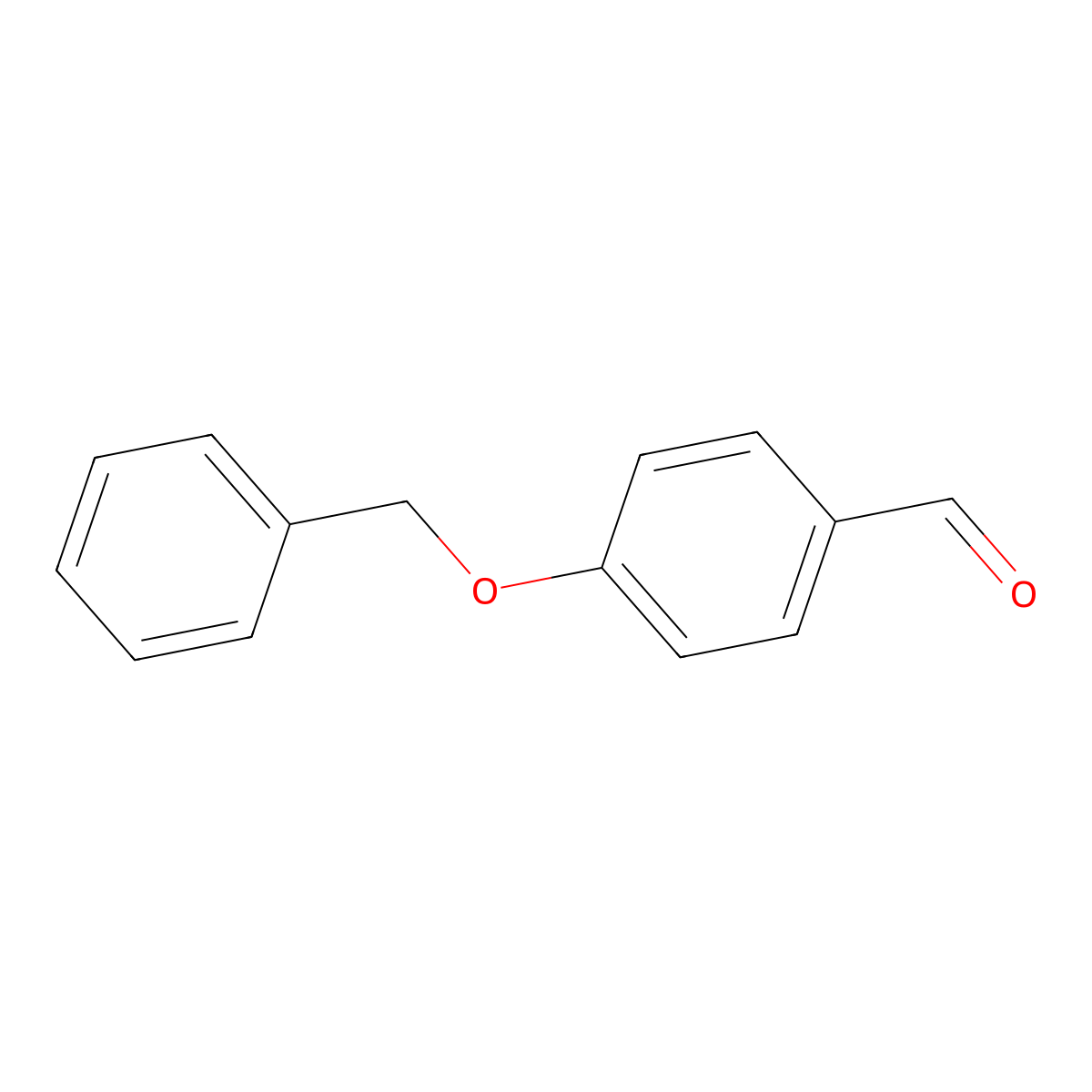 Benzaldehyde, 4-(phenylmethoxy)- molecular structure, CAS 4397-53-9