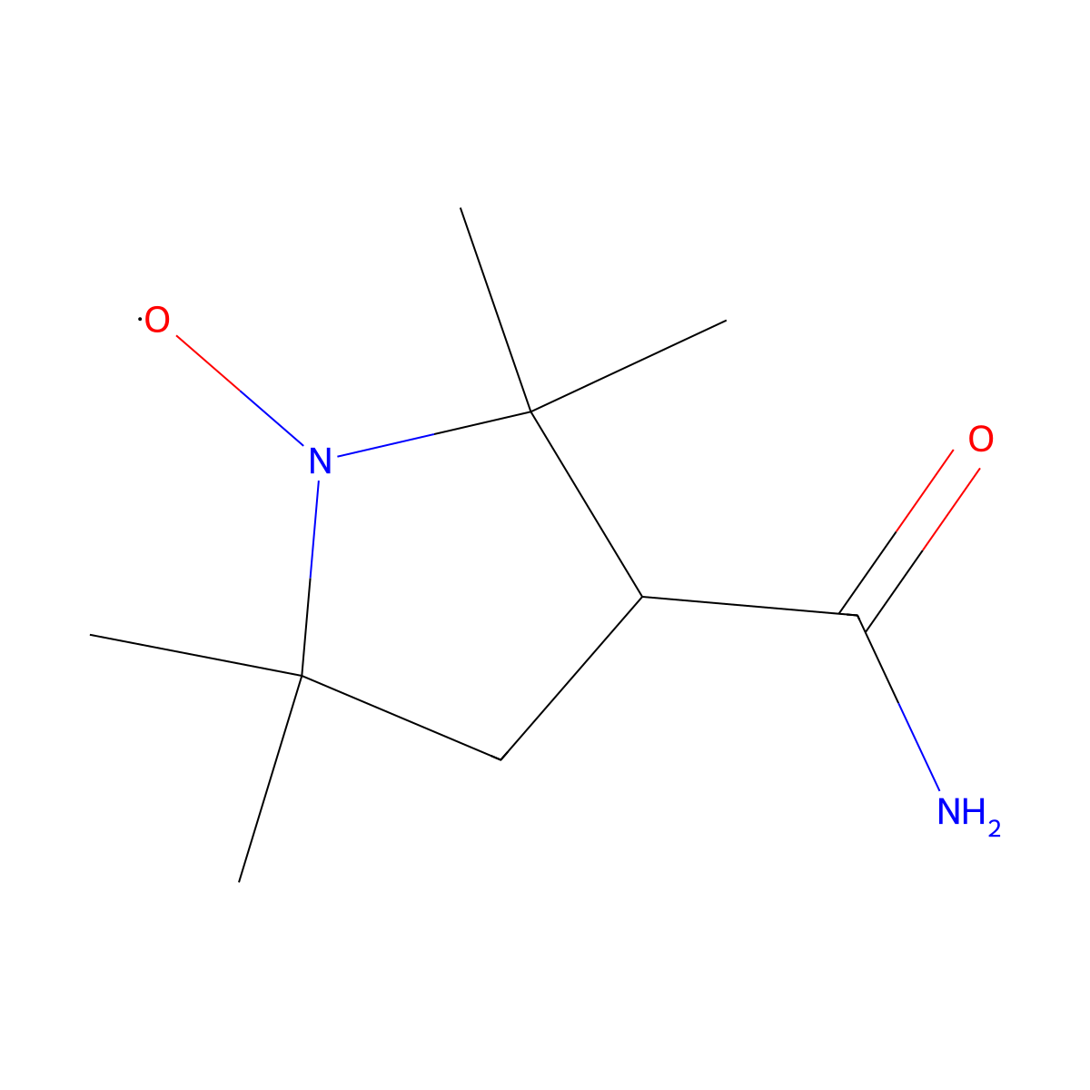 Carbamoyl-PROXYL molecular structure, CAS 4399-80-8