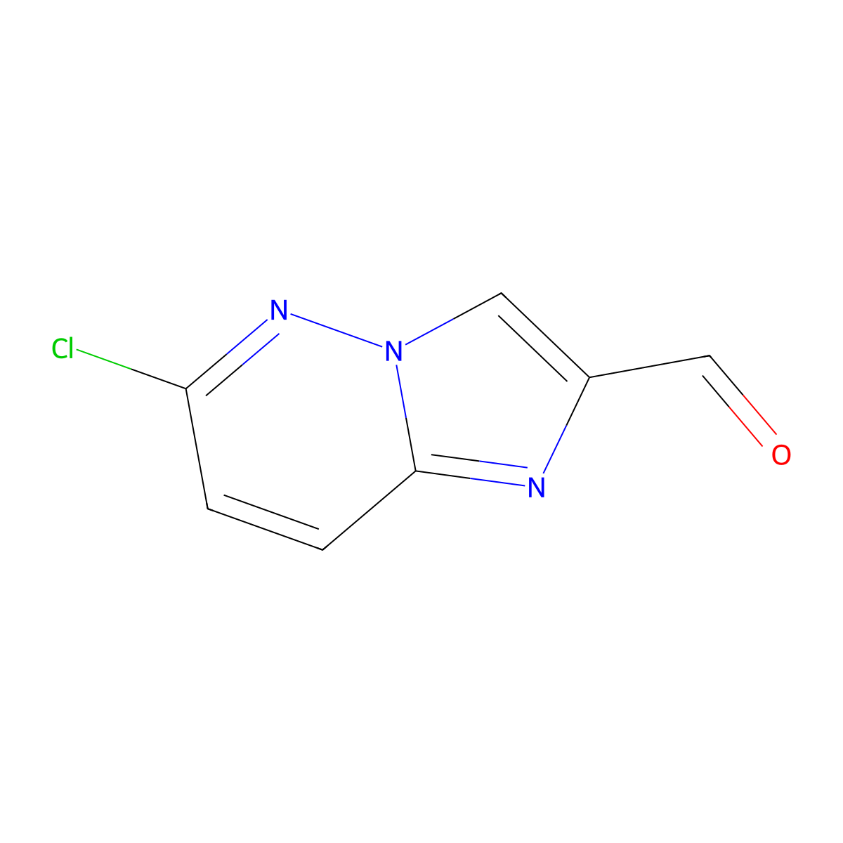 6-Chloroimidazo[1,2-B]pyridazine-2-carbaldehyde molecular structure, CAS 440094-14-4