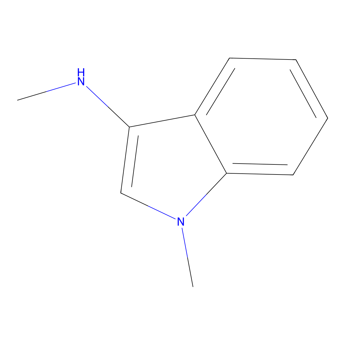 N,1-Dimethyl-1H-indol-3-amine molecular structure, CAS 440099-31-0