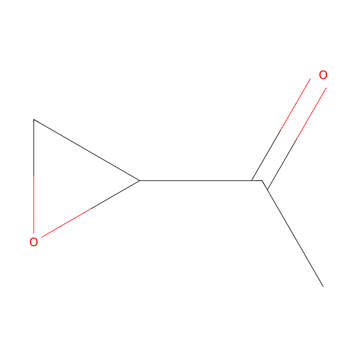 Ethanone, 1-oxiranyl- molecular structure, CAS 4401-11-0