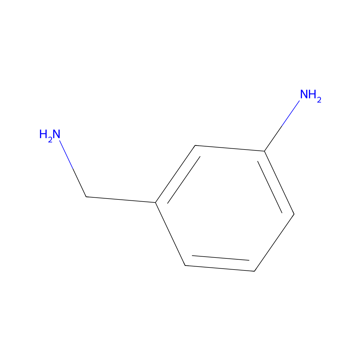 3-Aminobenzylamine molecular structure, CAS 4403-70-7