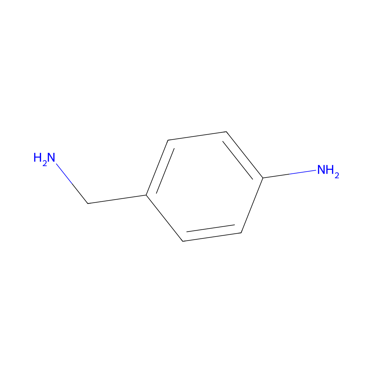 4-Aminobenzylamine molecular structure, CAS 4403-71-8