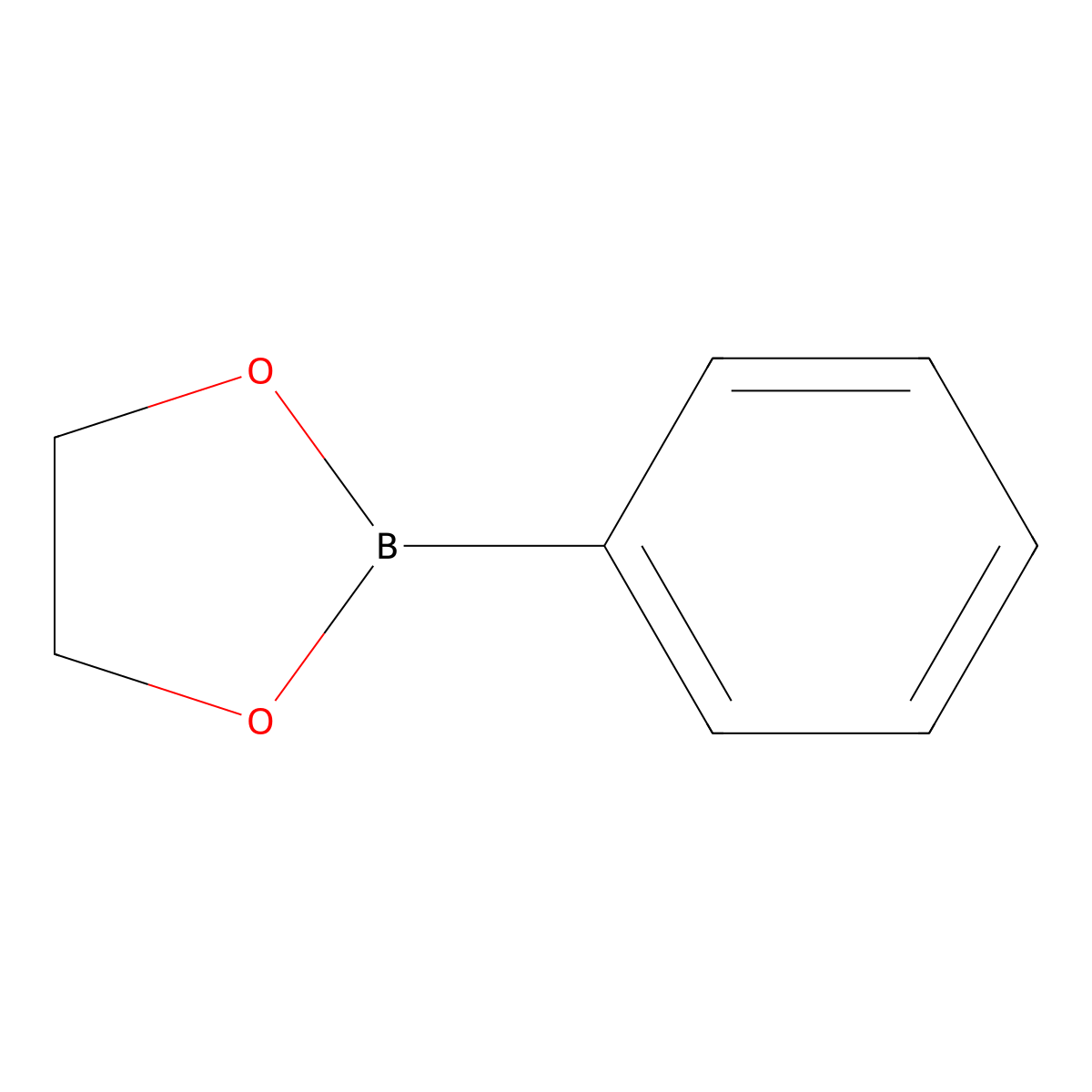 1,3,2-Dioxaborolane, 2-phenyl- molecular structure, CAS 4406-72-8
