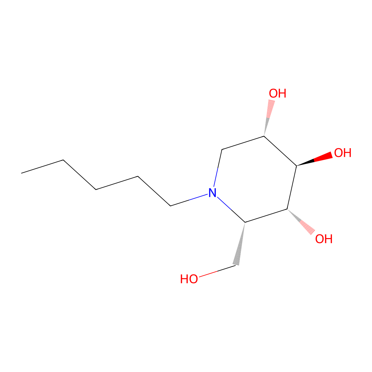 Sinbaglustat molecular structure, CAS 441061-33-2