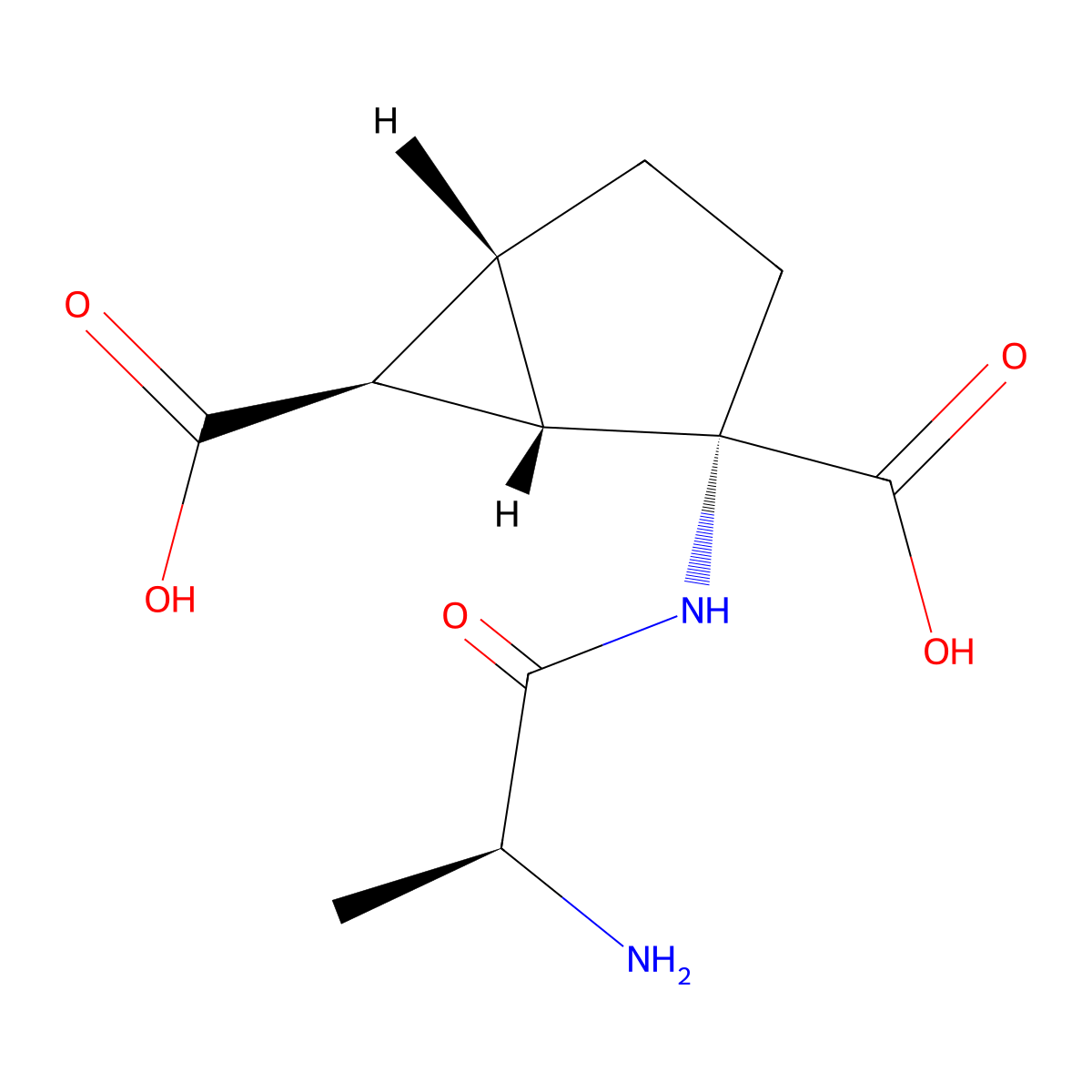Talaglumetad molecular structure, CAS 441765-98-6
