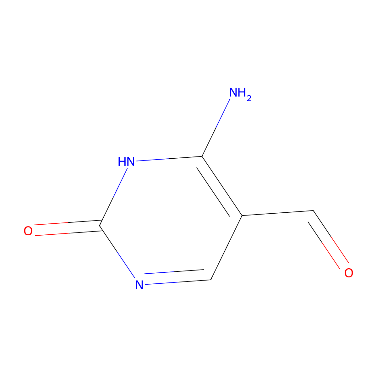 5-Formylcytosine molecular structure, CAS 4425-59-6