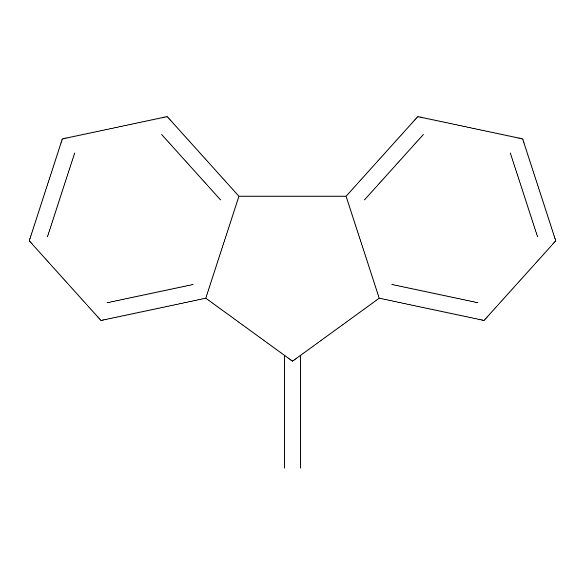 9-Methylene-9H-fluorene molecular structure, CAS 4425-82-5
