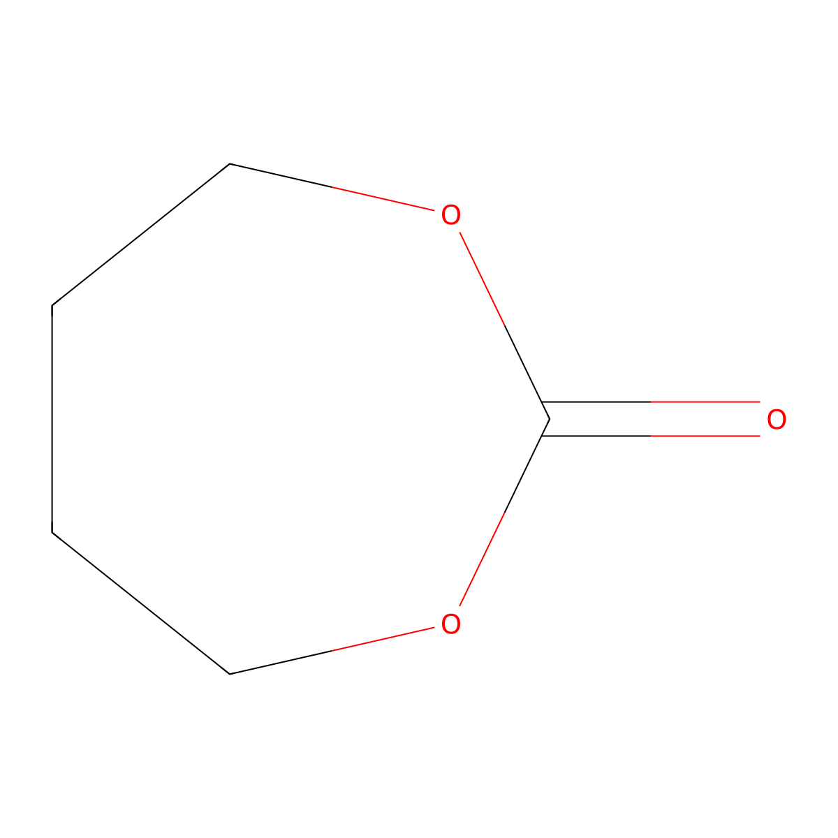 1,3-Dioxepan-2-one molecular structure, CAS 4427-94-5