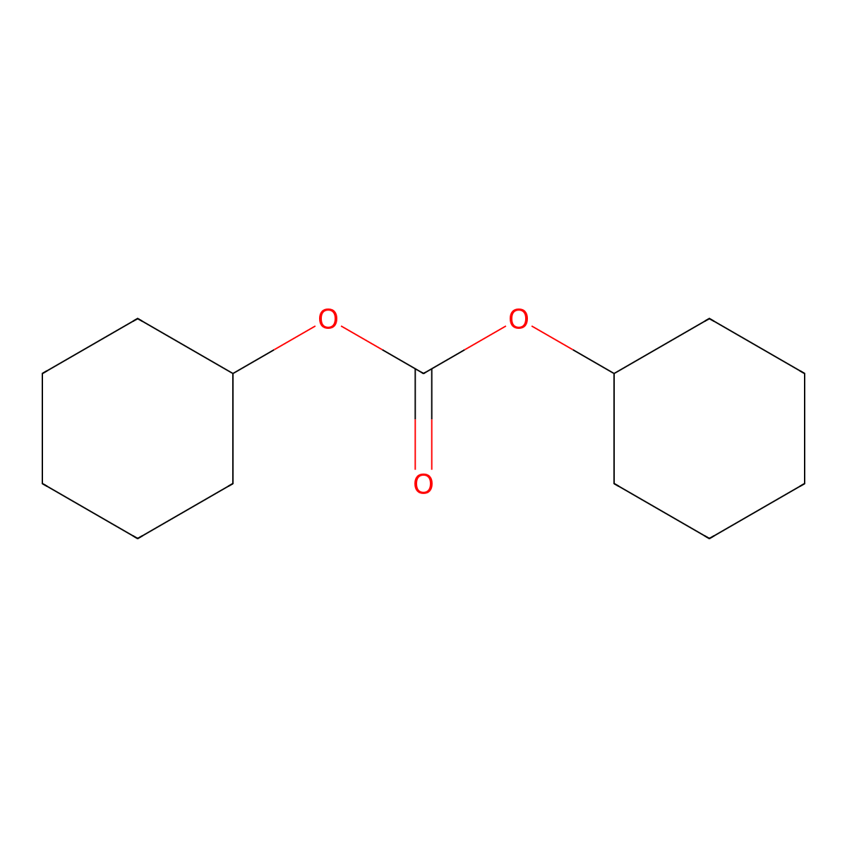 Dicyclohexyl carbonate molecular structure, CAS 4427-97-8