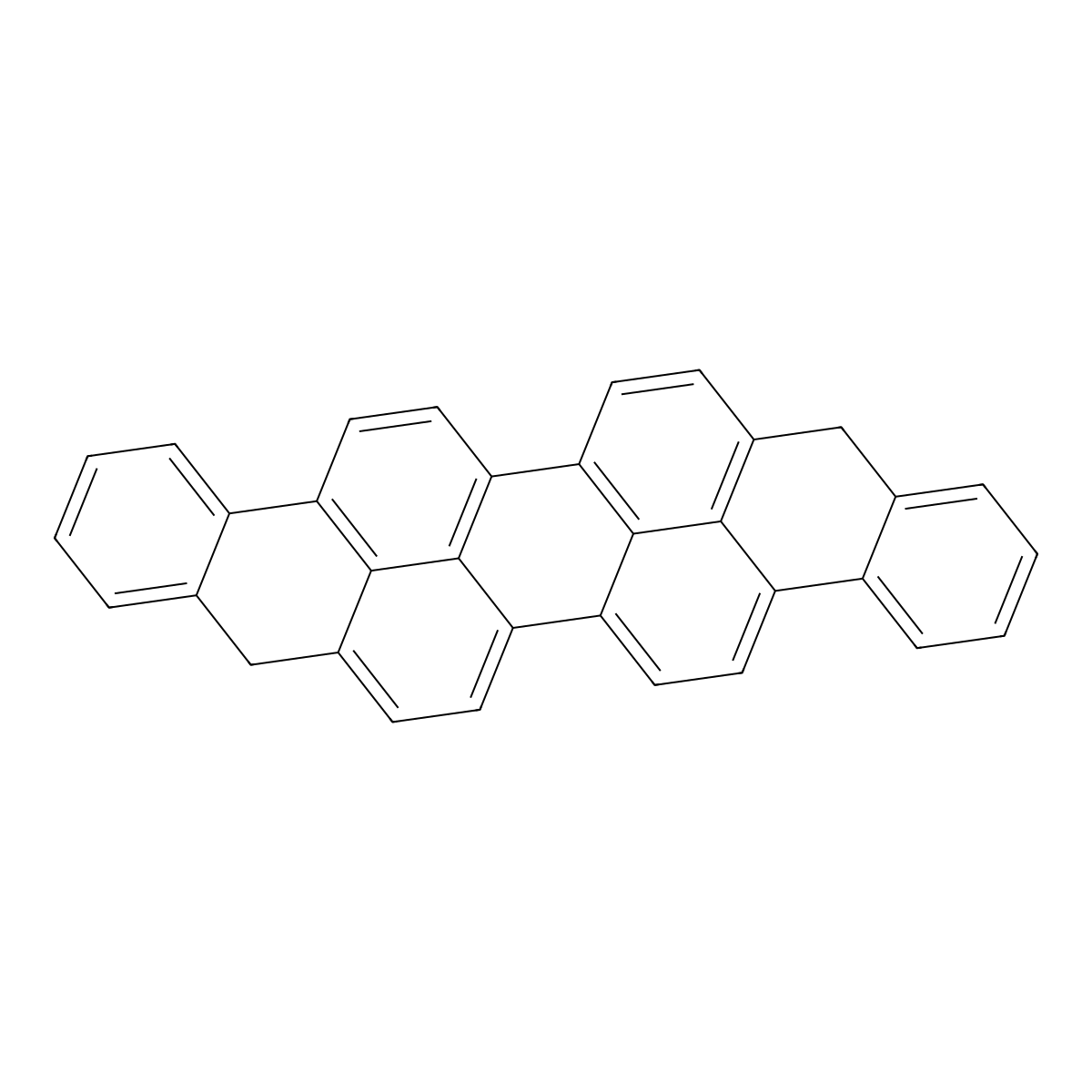 Isoviolanthrene molecular structure, CAS 4430-29-9