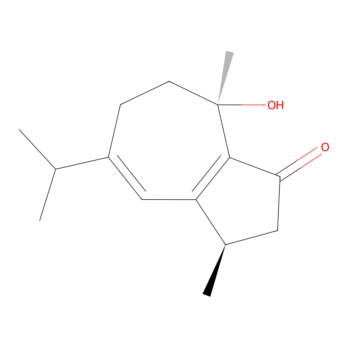 Nardoguaianone J molecular structure, CAS 443128-64-1