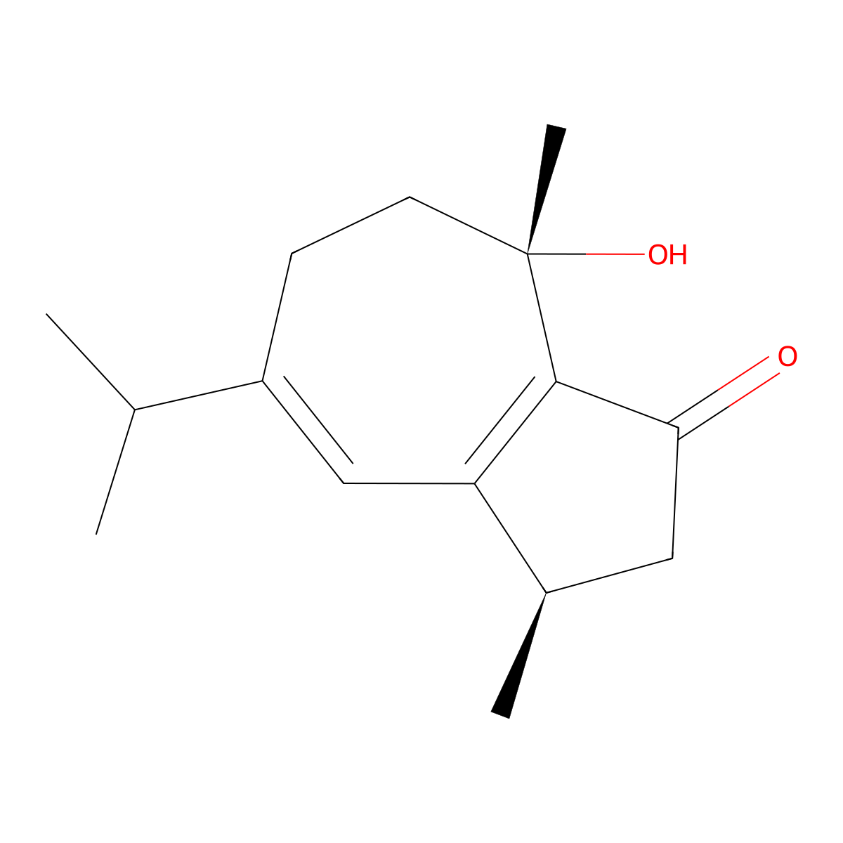 Nardoguaianone K molecular structure, CAS 443128-65-2