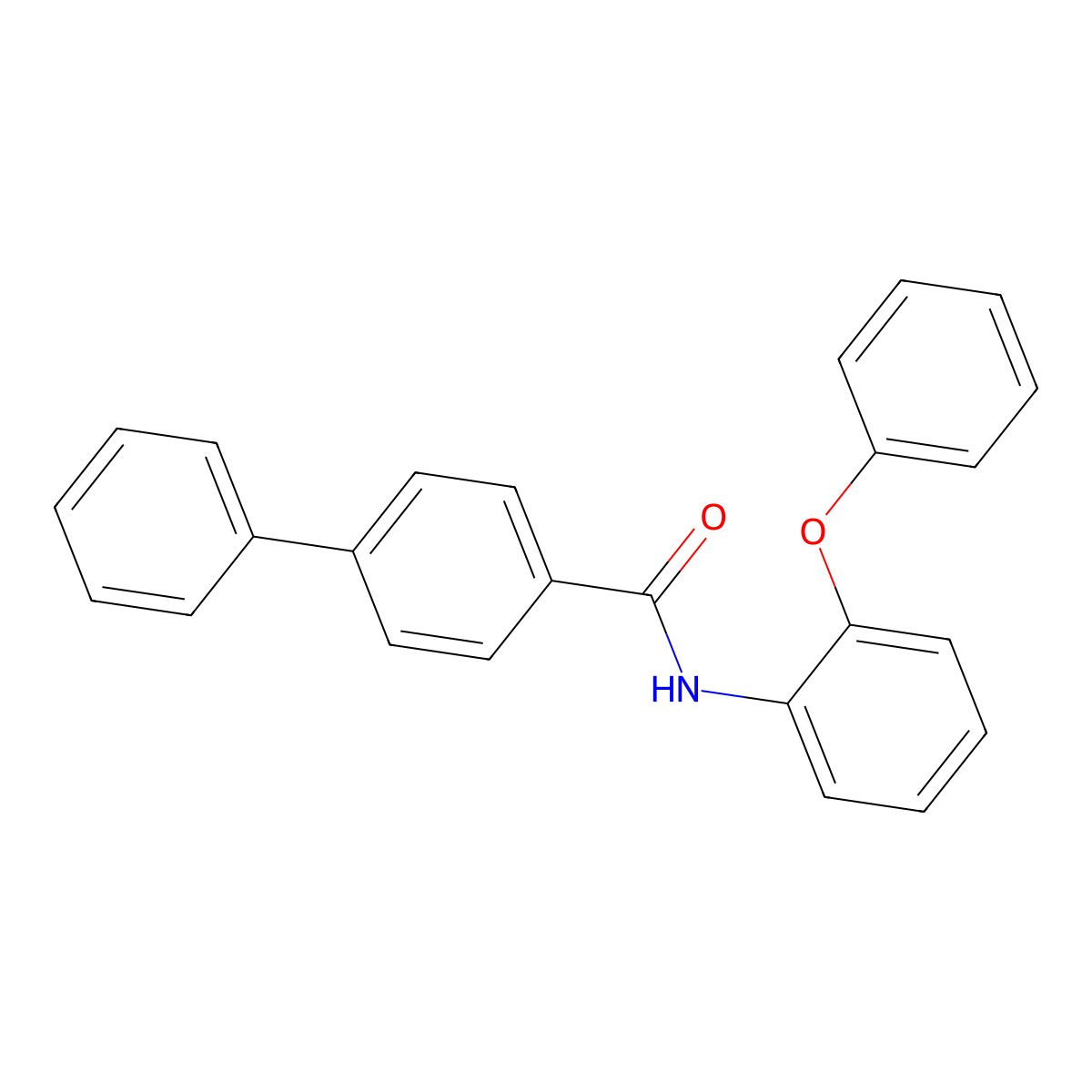 N-(2-phenoxyphenyl)[1,1'-biphenyl]-4-carboxamide molecular structure, CAS 443638-39-9