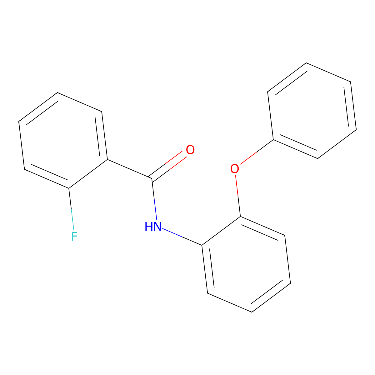 2-fluoro-N-(2-phenoxyphenyl)benzamide molecular structure, CAS 443736-70-7