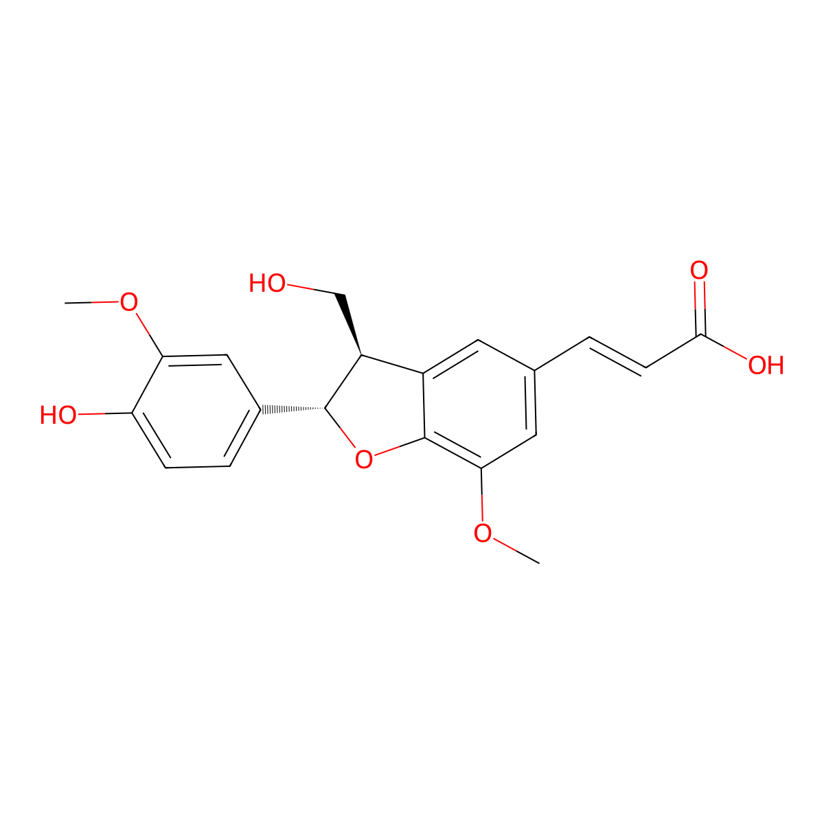 Glycosmisic Acid molecular structure, CAS 443908-19-8