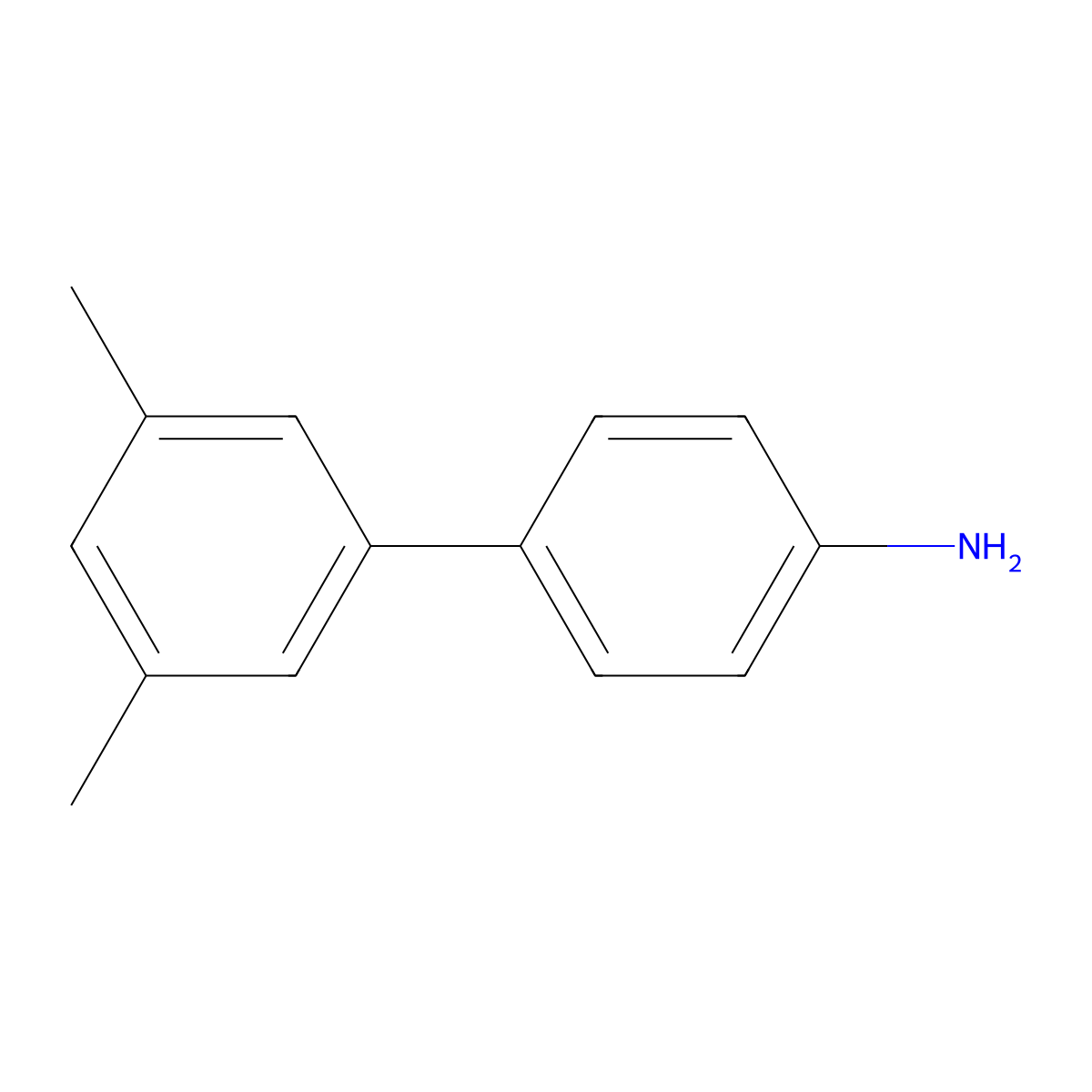 4-(3,5-Dimethylphenyl)aniline molecular structure, CAS 444143-44-6