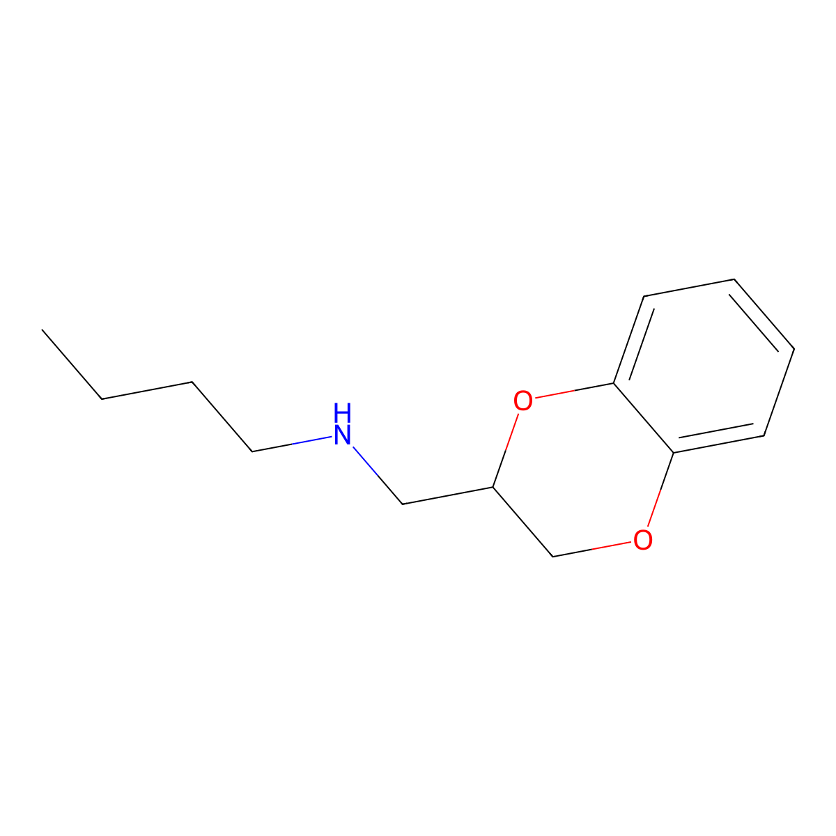 Butamoxan molecular structure, CAS 4442-60-8