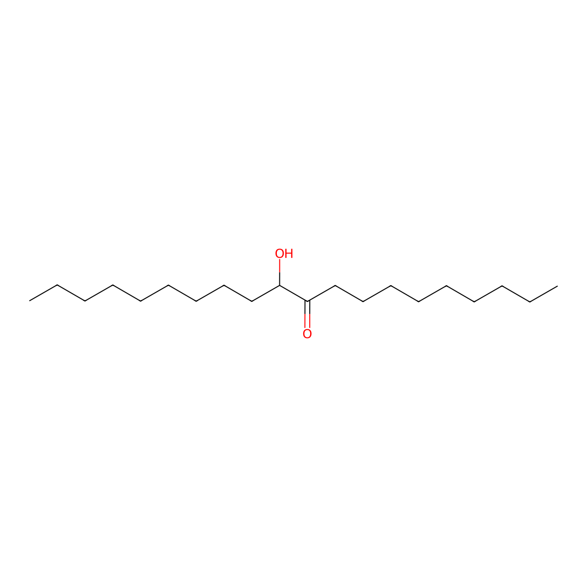 11-Hydroxy-10-icosanone molecular structure, CAS 4443-65-6