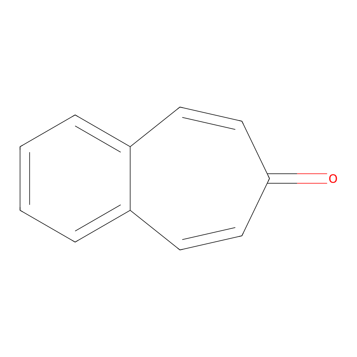 7H-Benzocyclohepten-7-one molecular structure, CAS 4443-91-8