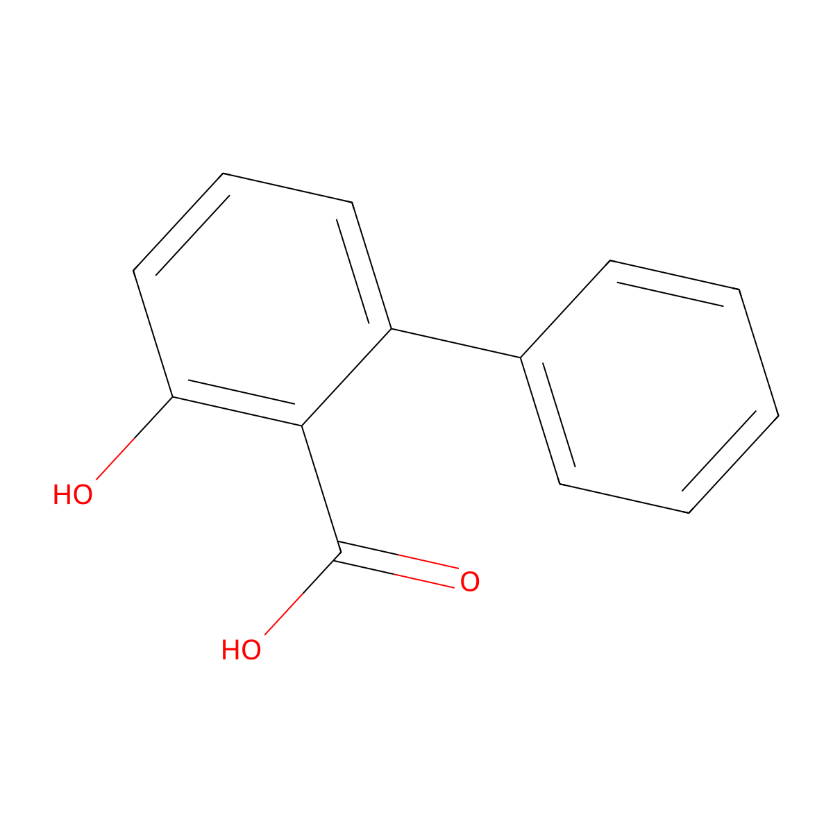 3-Hydroxy-[1,1'-biphenyl]-2-carboxylic acid molecular structure, CAS 4445-33-4