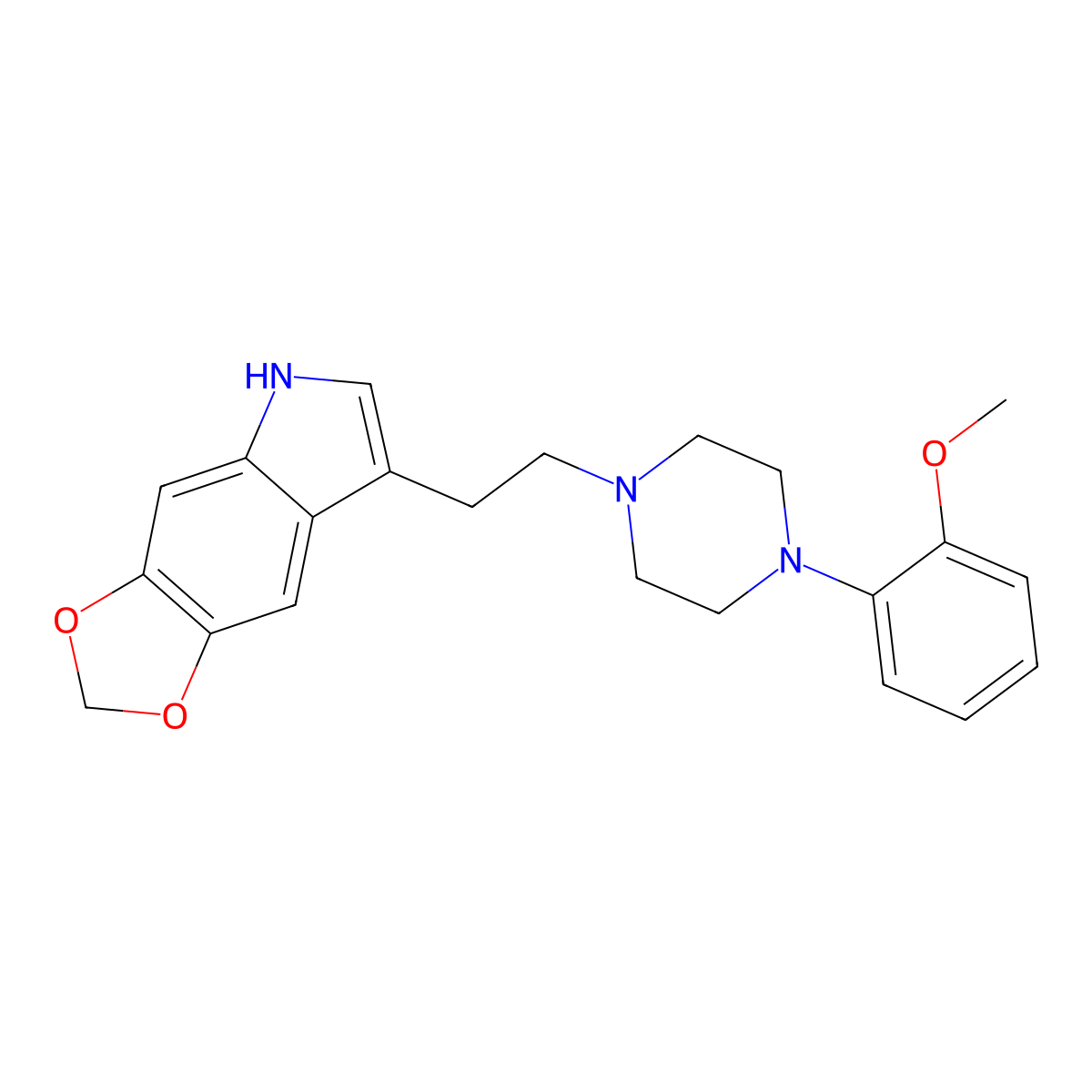 Solypertine molecular structure, CAS 4448-96-8