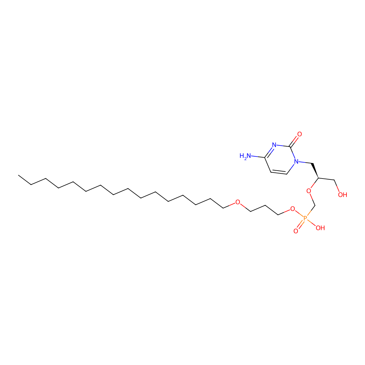 Brincidofovir molecular structure, CAS 444805-28-1