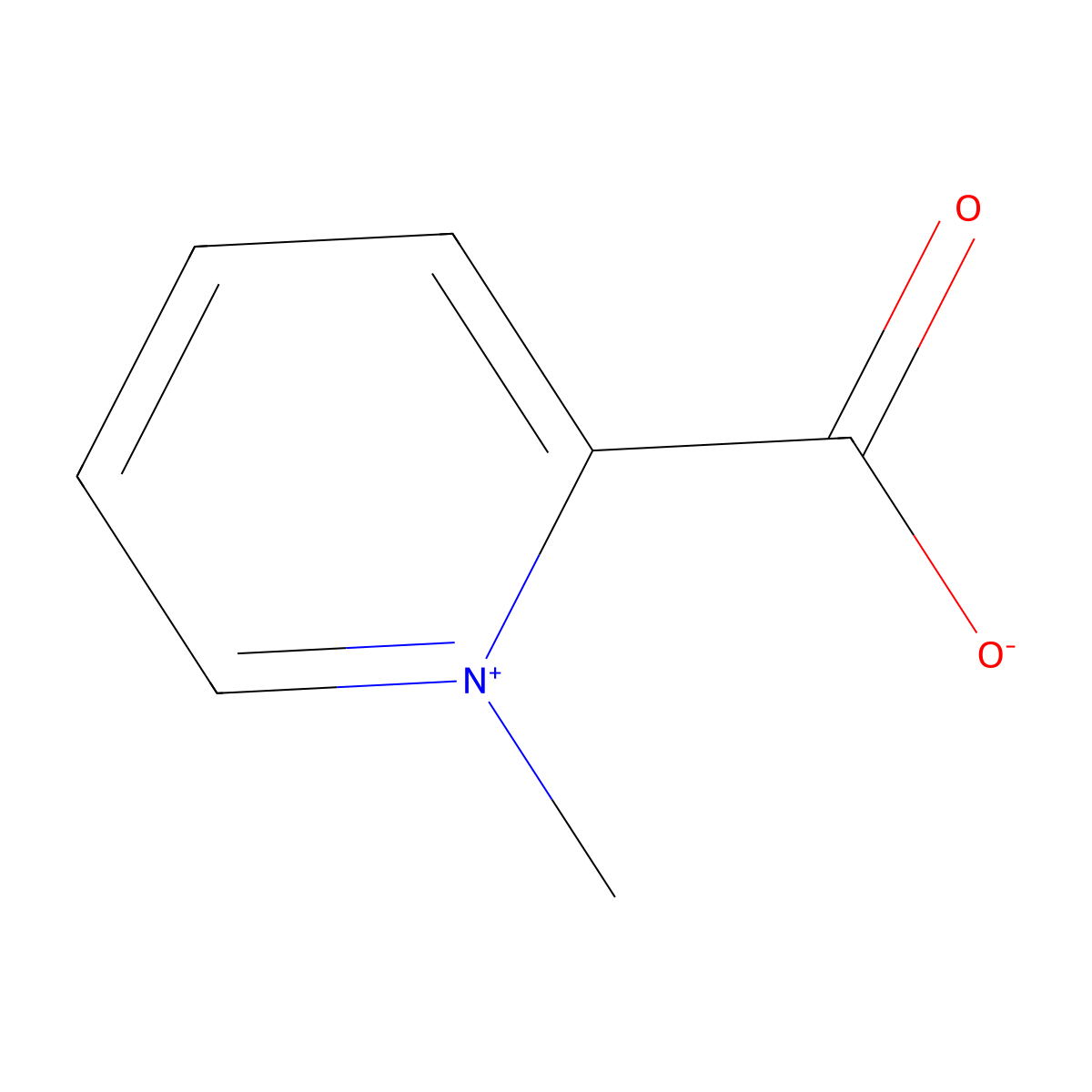 Homarine molecular structure, CAS 445-30-7