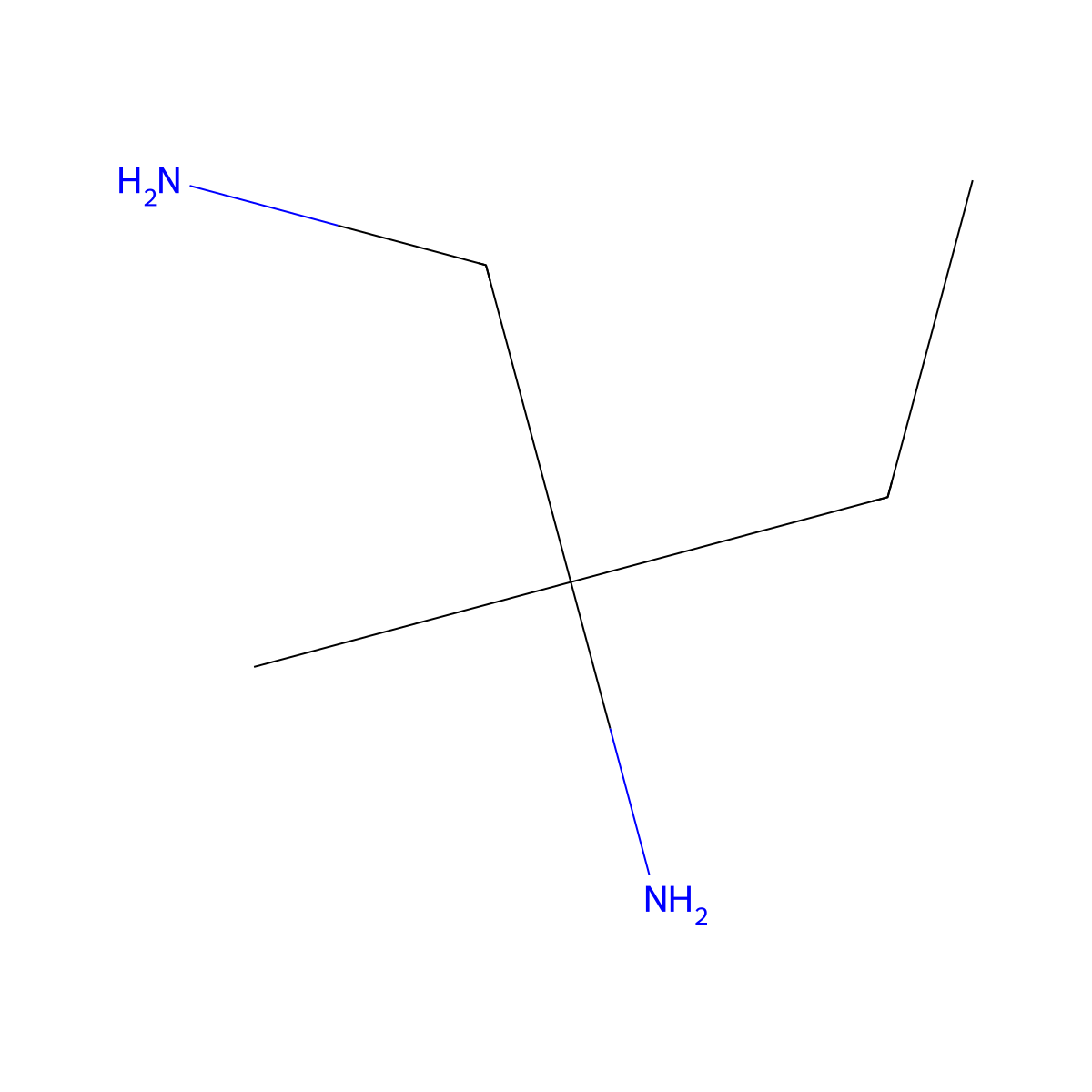 2-Methylbutane-1,2-diamine molecular structure, CAS 44513-48-6