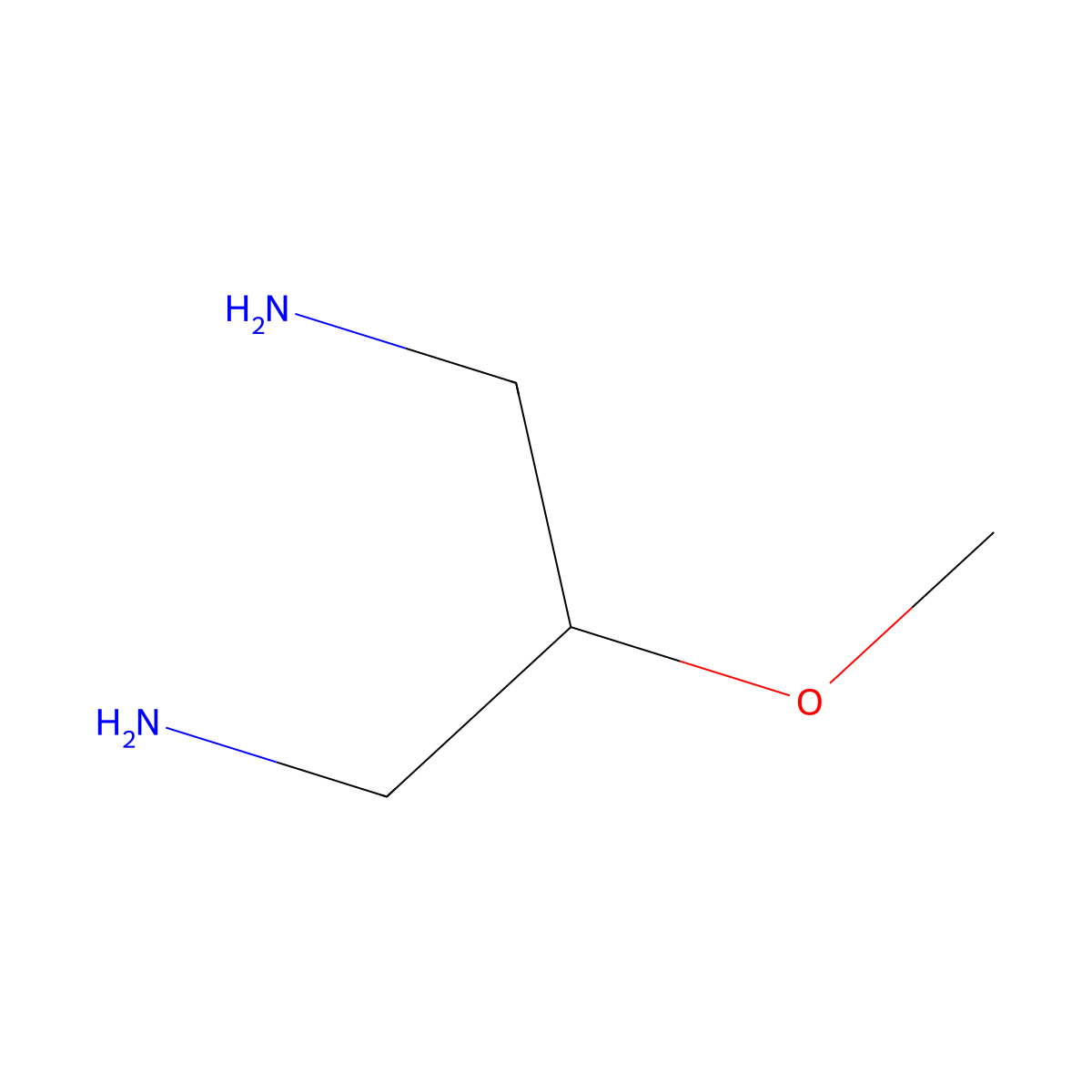 2-Methoxypropane-1,3-diamine molecular structure, CAS 44549-37-3
