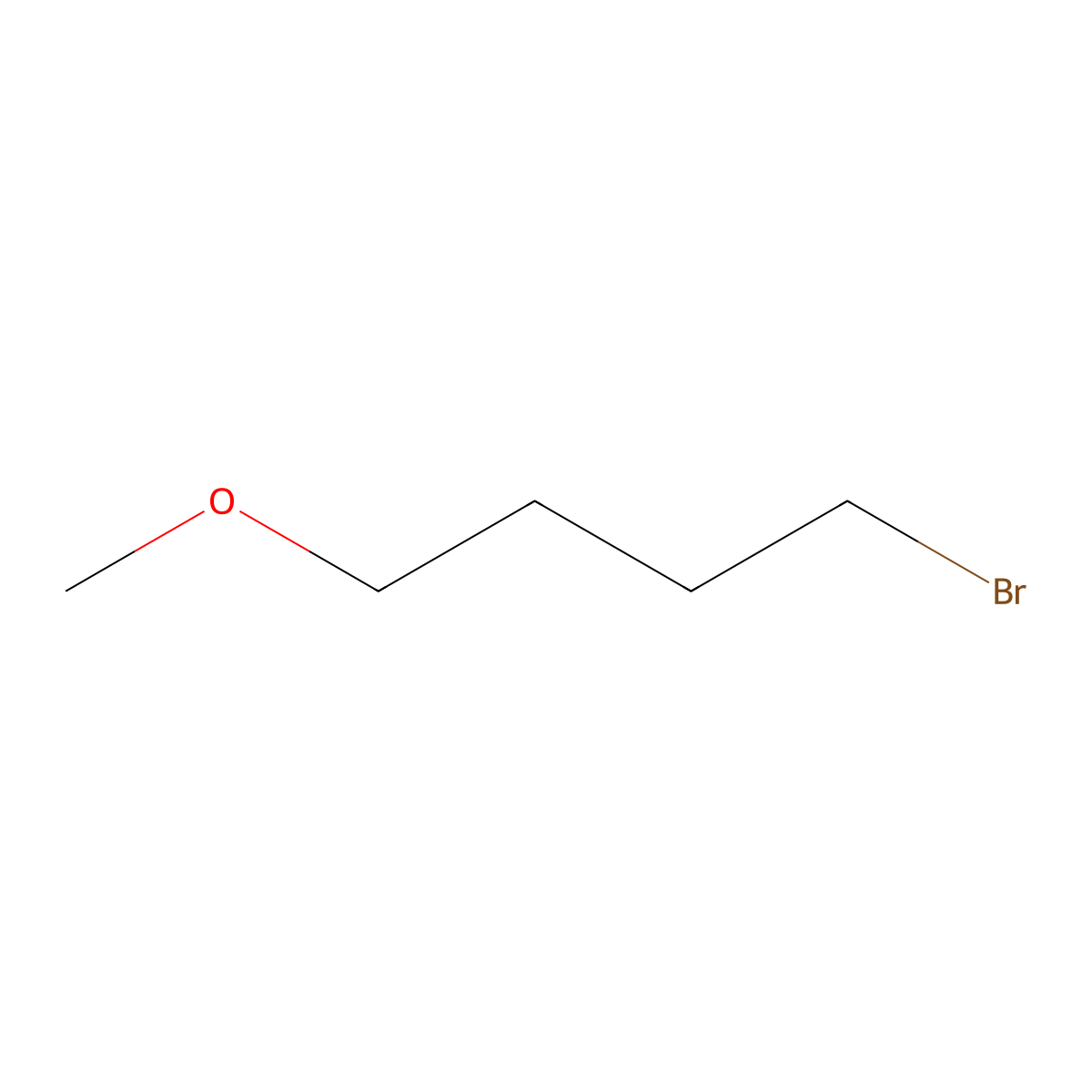 1-Bromo-4-methoxybutane molecular structure, CAS 4457-67-4