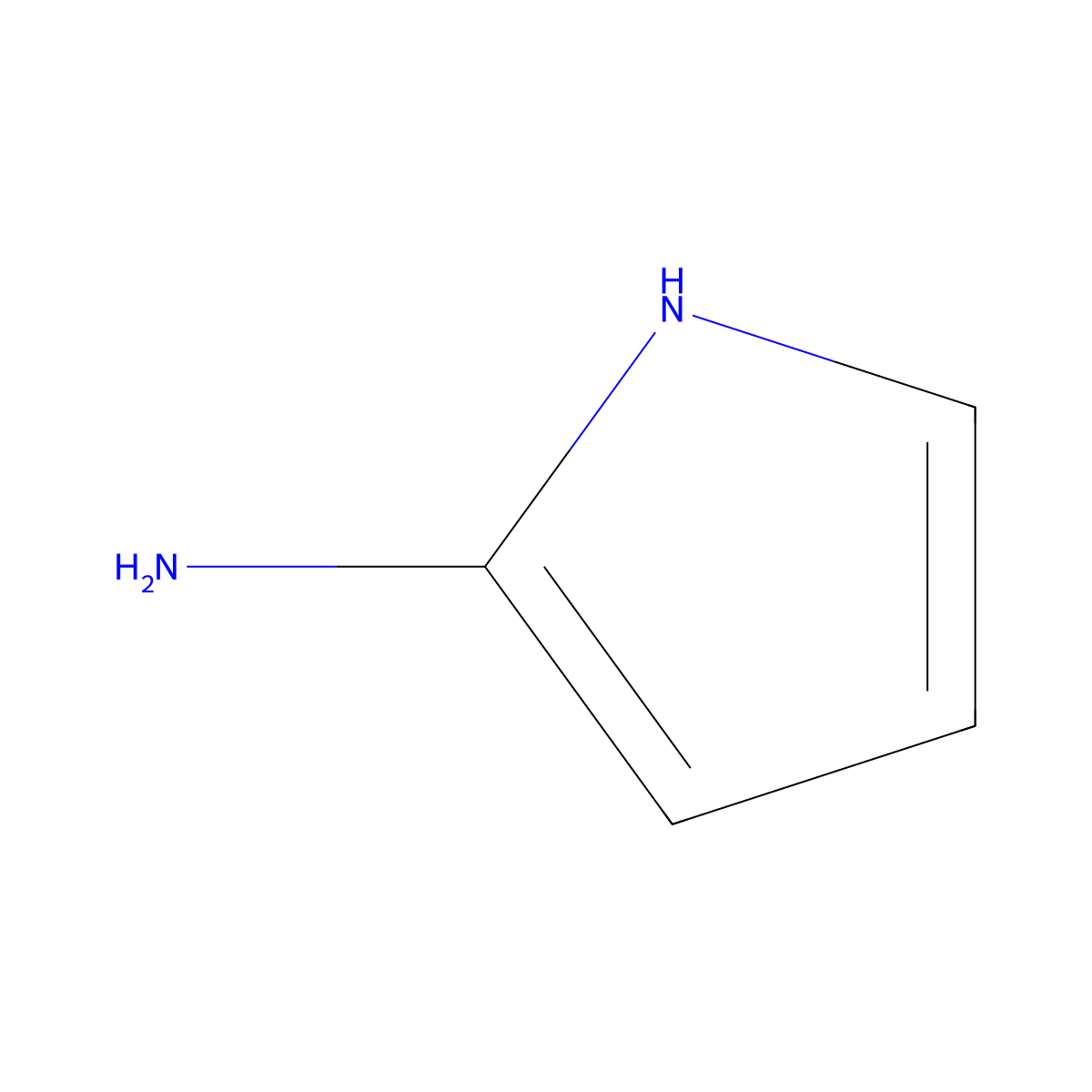 2-Aminopyrrole molecular structure, CAS 4458-15-5