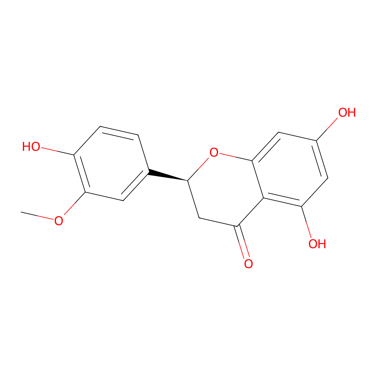 Homoeriodictyol molecular structure, CAS 446-71-9