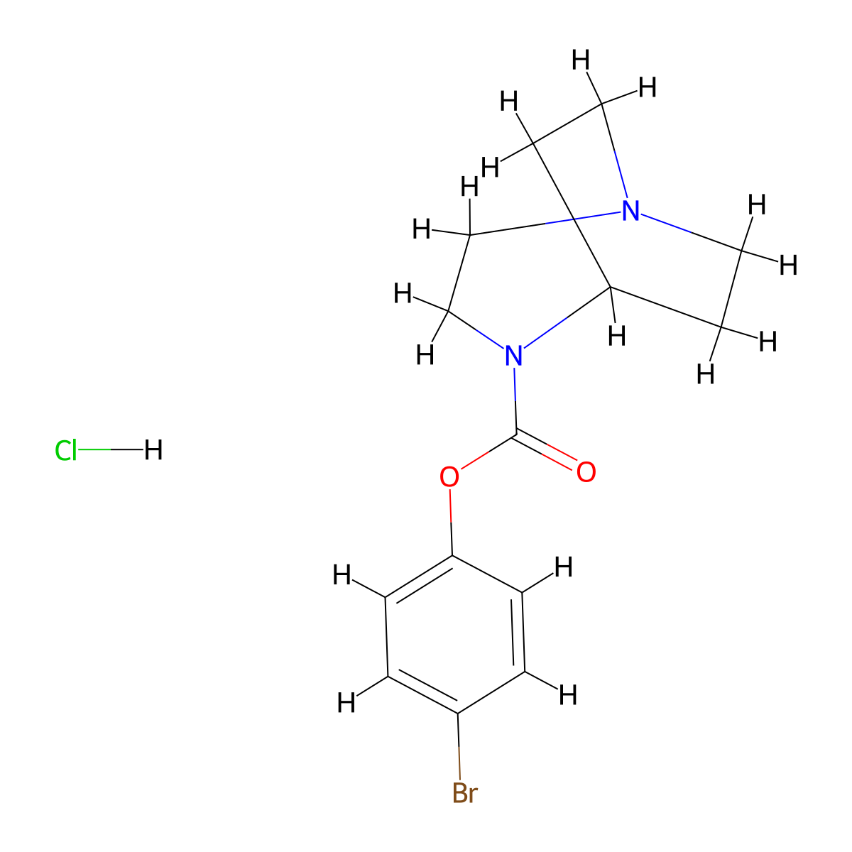 SSR 180711 hydrochloride molecular structure, CAS 446031-79-4