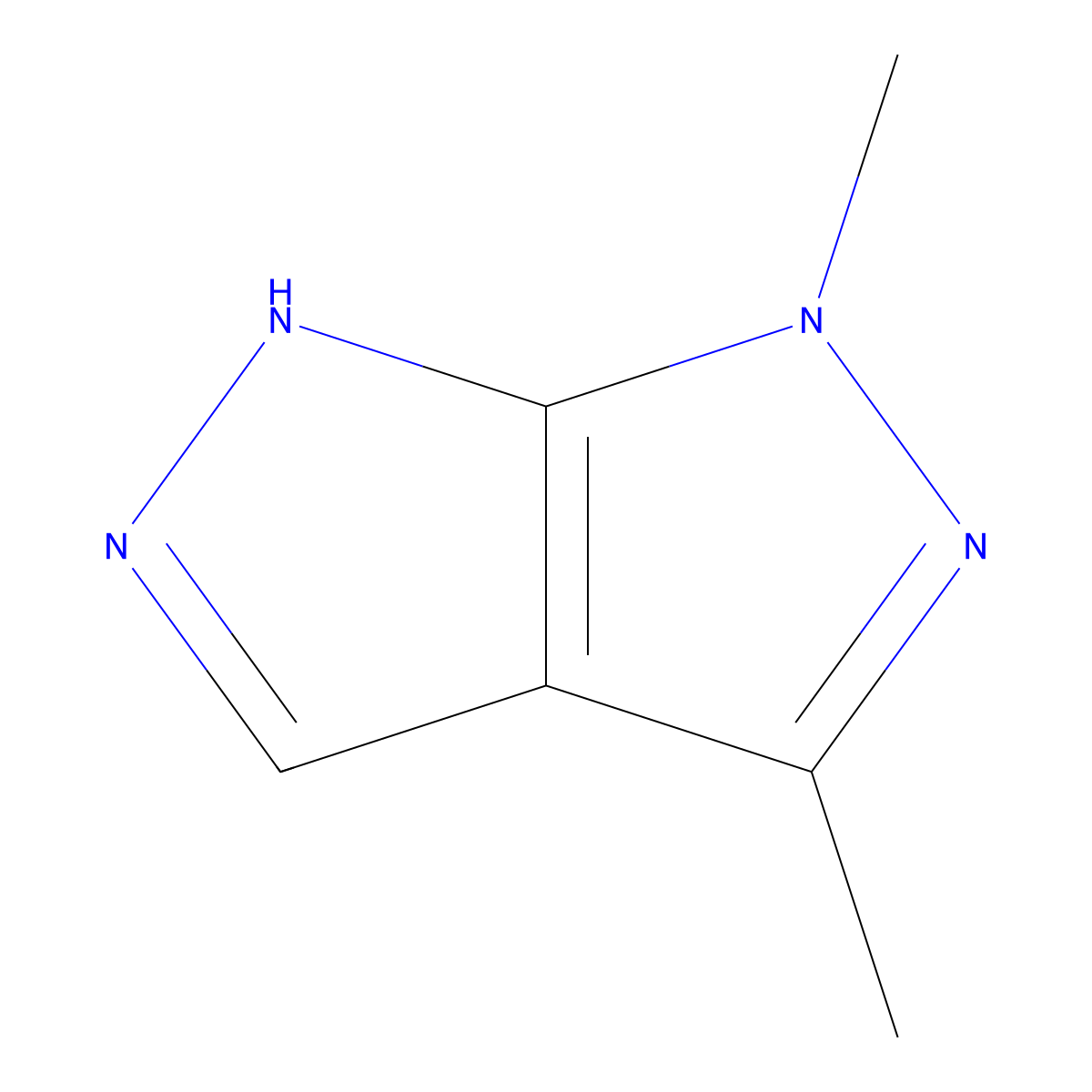 1,3-Dimethyl-1,6-dihydropyrazolo[3,4-c]pyrazole molecular structure, CAS 446276-19-3