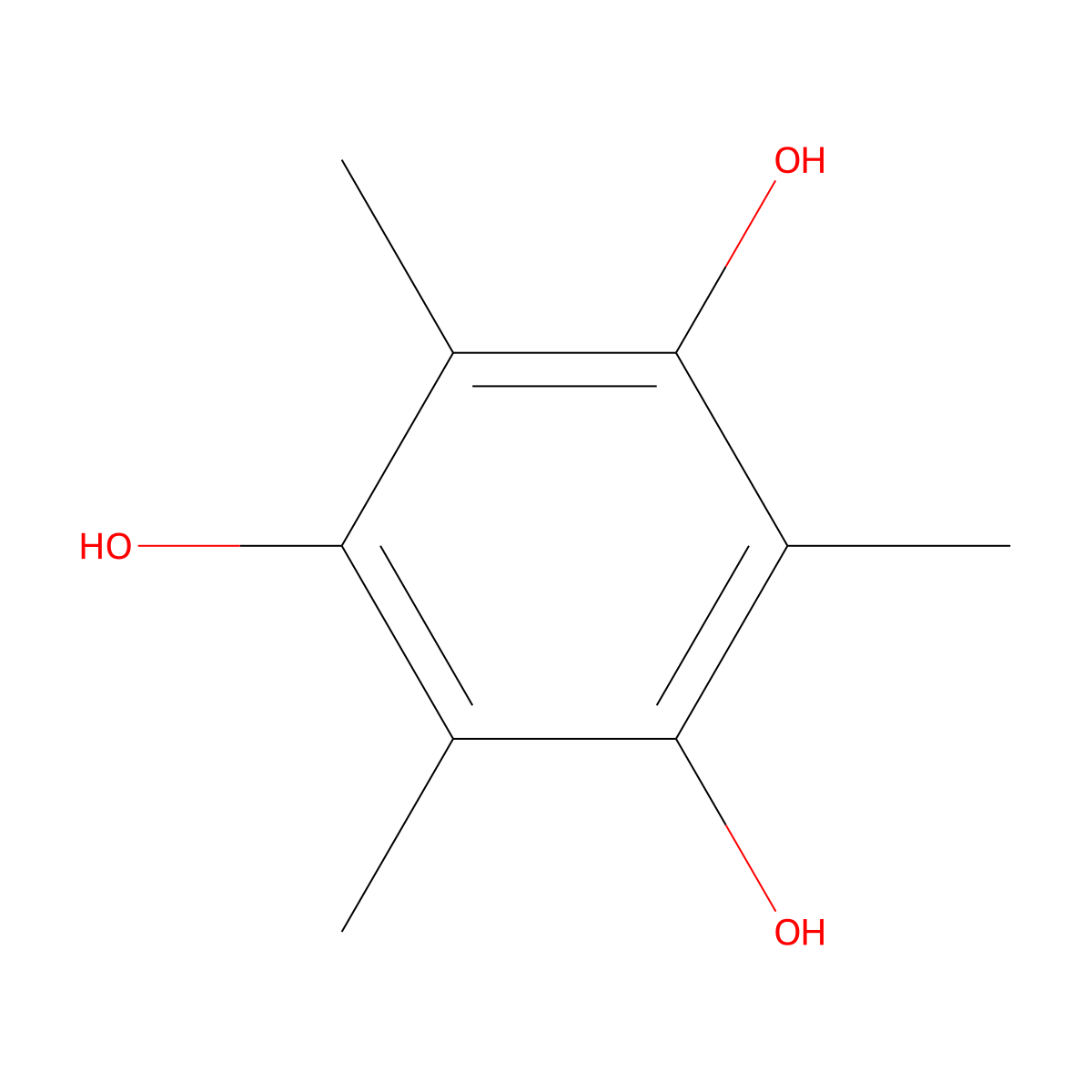 Trimethylphloroglucinol molecular structure, CAS 4463-03-0