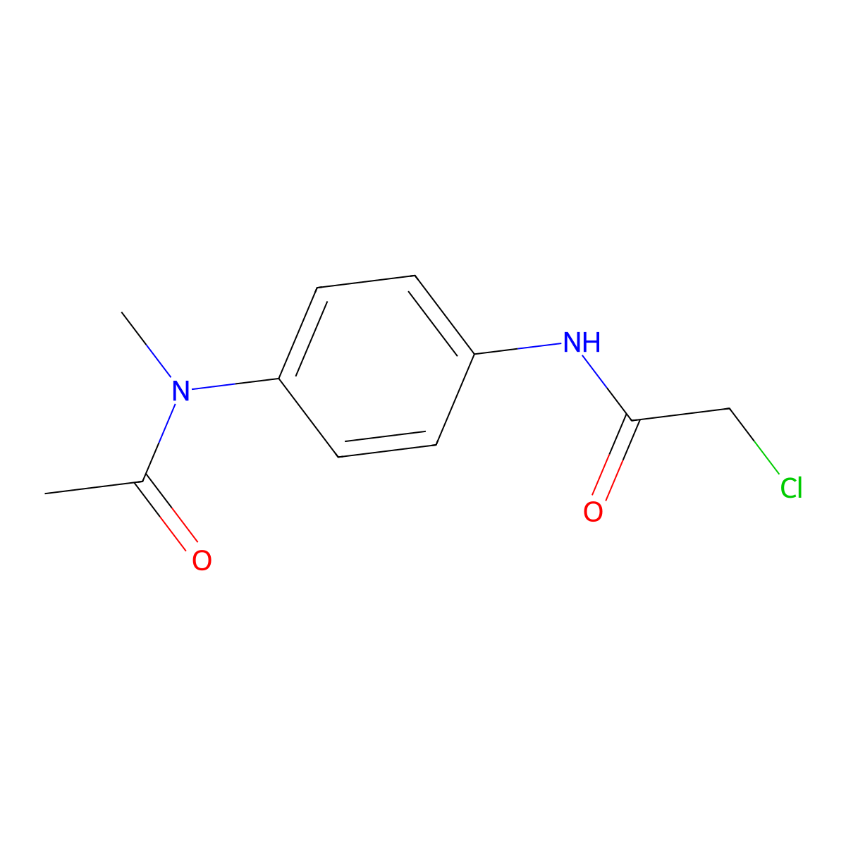 N-{4-[acetyl(methyl)amino]phenyl}-2-chloroacetamide molecular structure, CAS 446848-52-8