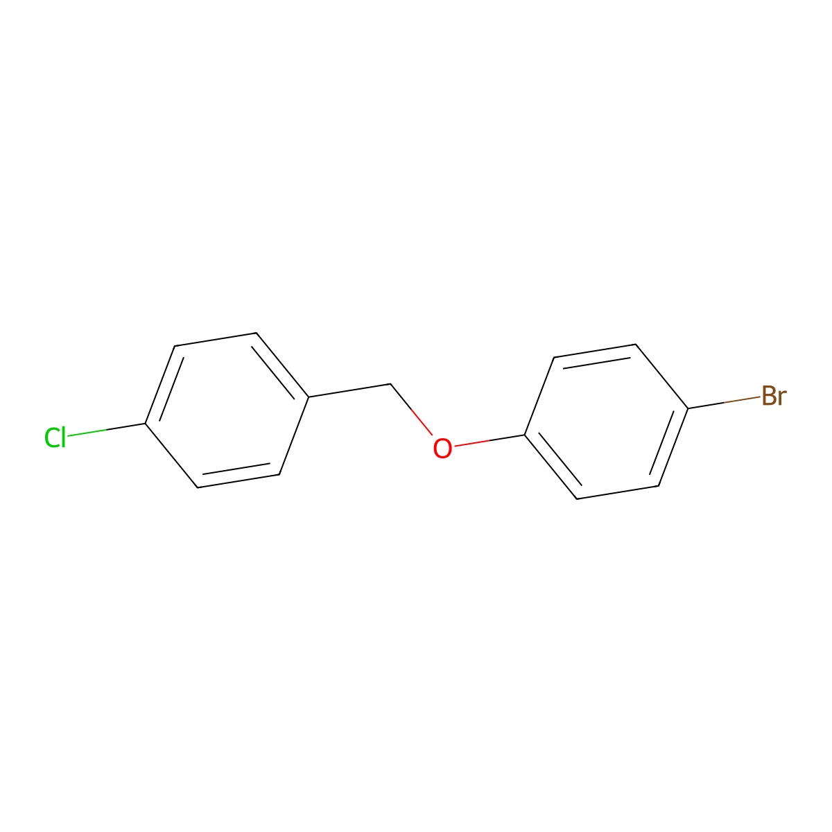 1-Bromo-4-((4-chlorobenzyl)oxy)benzene molecular structure, CAS 446849-20-3