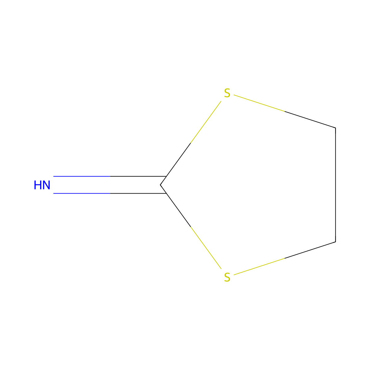 1,3-Dithiolan-2-imine molecular structure, CAS 4472-81-5