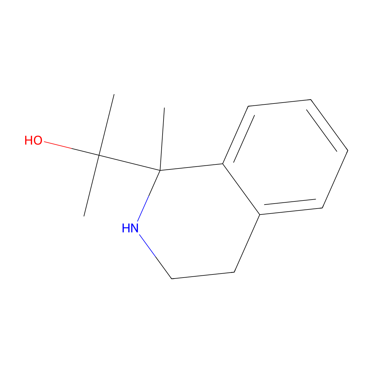 2-(1-Methyl-1,2,3,4-tetrahydroisoquinolin-1-yl)propan-2-ol molecular structure, CAS 447449-48-1