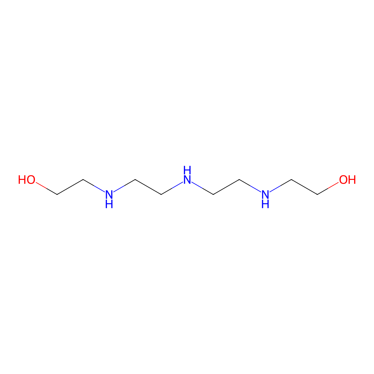 Ethanol, 2-[[2-[(2-aminoethyl)amino]ethyl]amino]-, N-(2-hydroxyethyl) deriv. molecular structure, CAS 4484-60-0