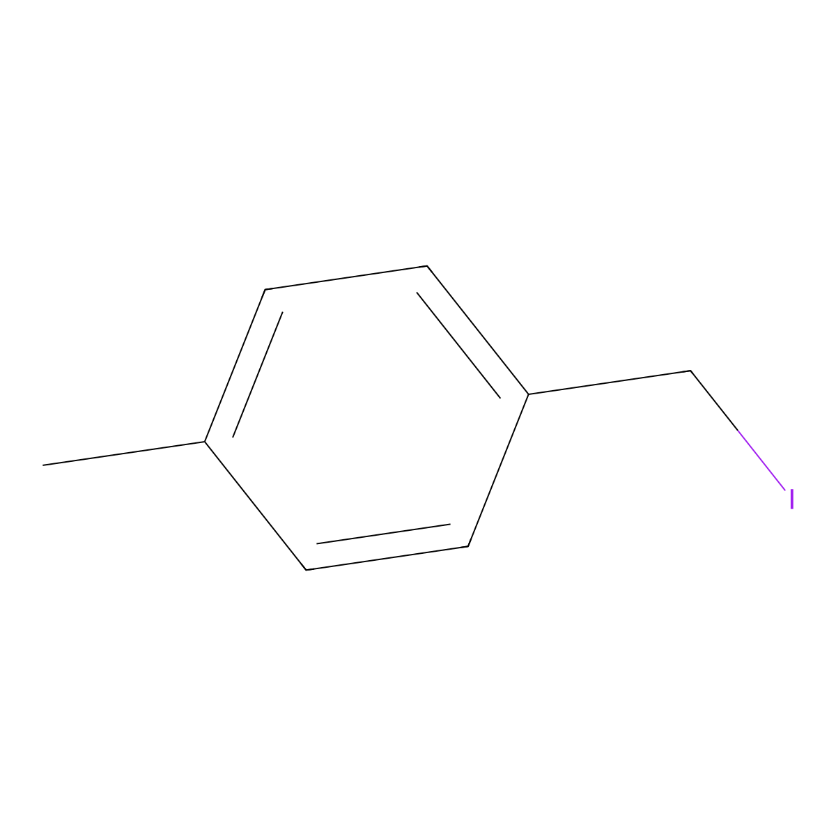 1-(Iodomethyl)-4-methylbenzene molecular structure, CAS 4484-74-6