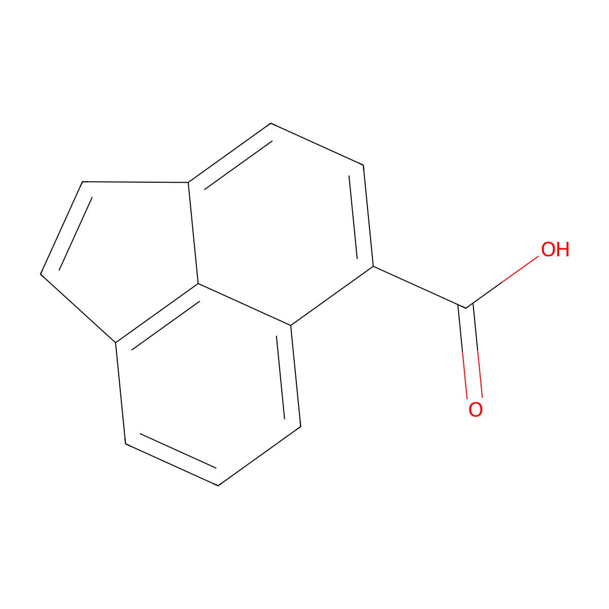 5-Acenaphthylenecarboxylic acid molecular structure, CAS 4488-43-1