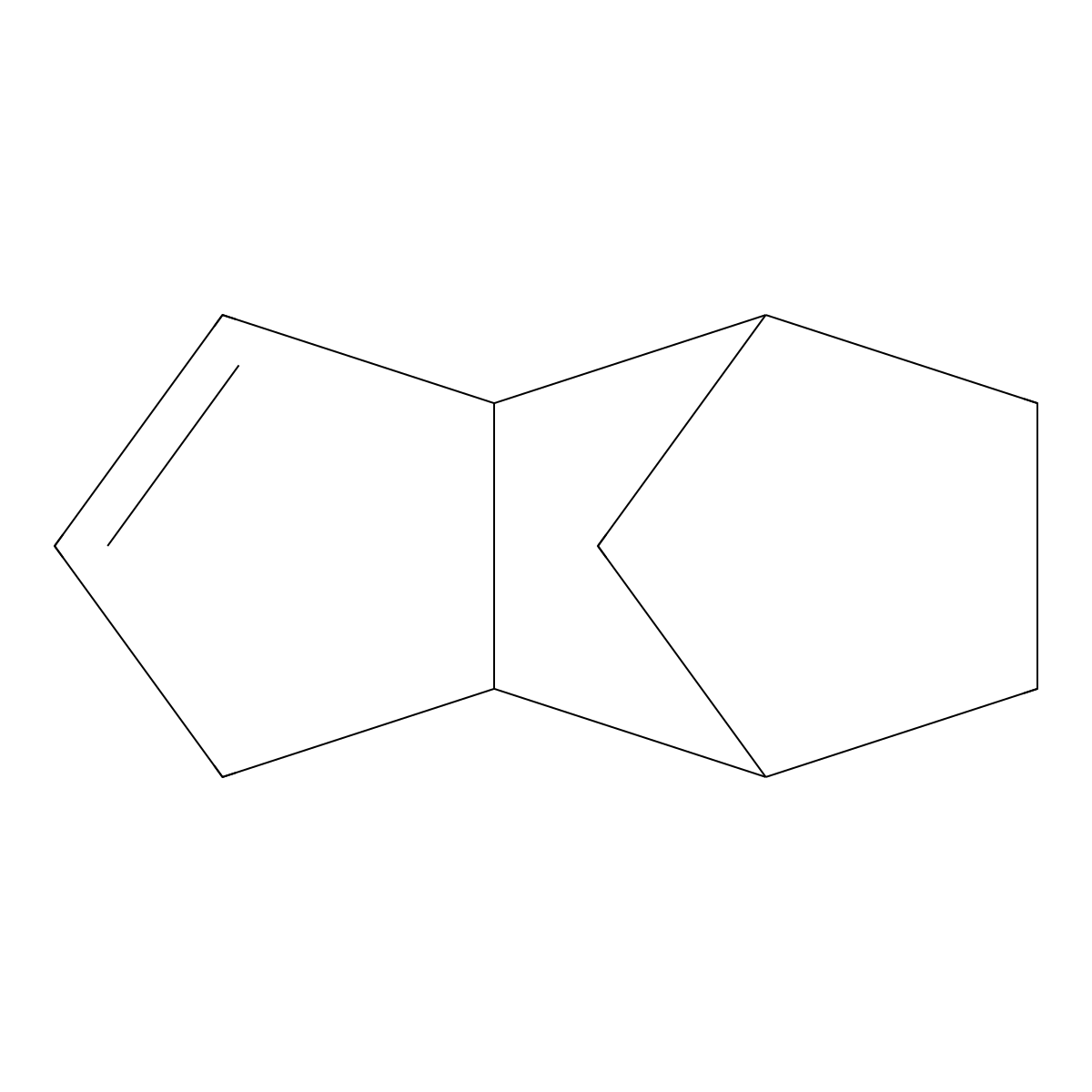 Dihydrodicyclopentadiene molecular structure, CAS 4488-57-7